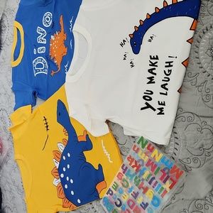 Boy 3 t shirts size 8